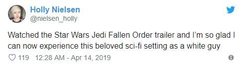 Bazı oyuncular Star Wars: Jedi Fallen Order'ın ana karakterinden şikayetçi