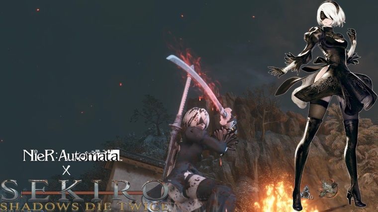 Sekiro: Shadows Die Twice için Nier Automata'dan 2B modu yapıldı