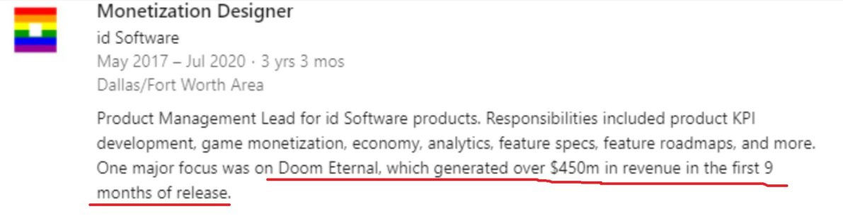 DOOM Eternal, toplamda 450 milyon dolar kazandırmış