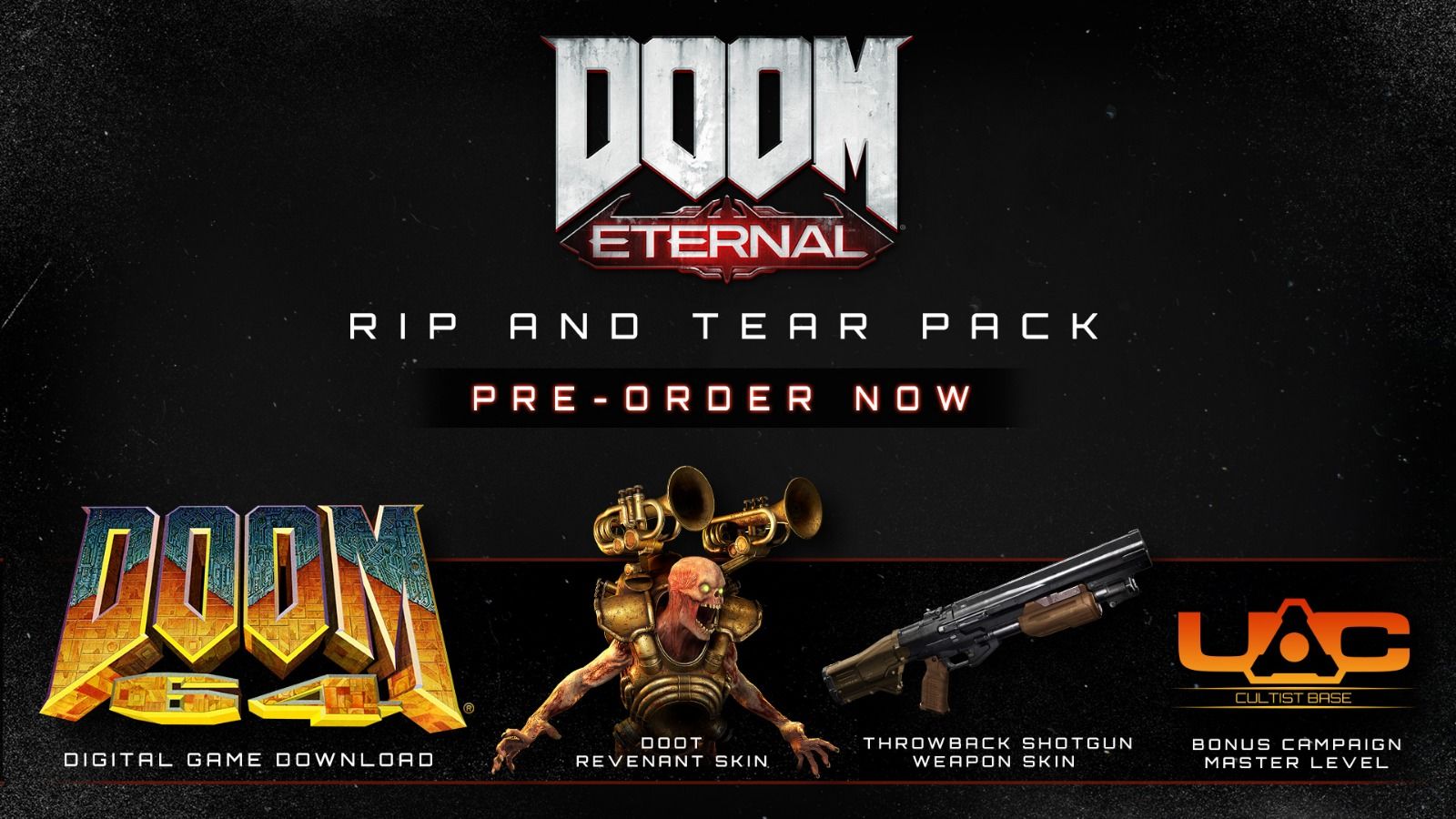 Doom Eternal'ın 2020 yılına ertelendiği açıklandı