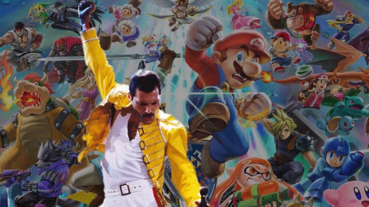 Queen ve Super Smash Bros bir araya geldi! Sonuç mükemmel