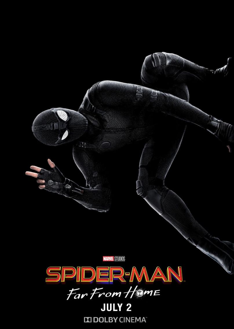 Spider Man'in siyah kostümünü gösteren yeni posterler yayınlandı