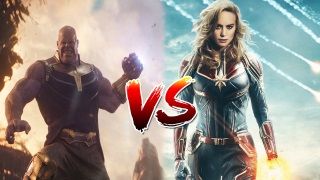 Thanos ve Kaptan Marvel'ın güçleri karşılaştırıldı