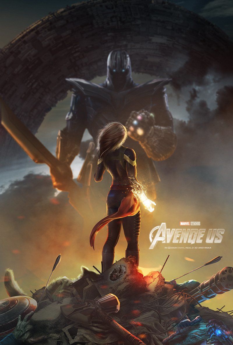 Avengers 4 için başarılı bir hayran posteri yayınlandı!