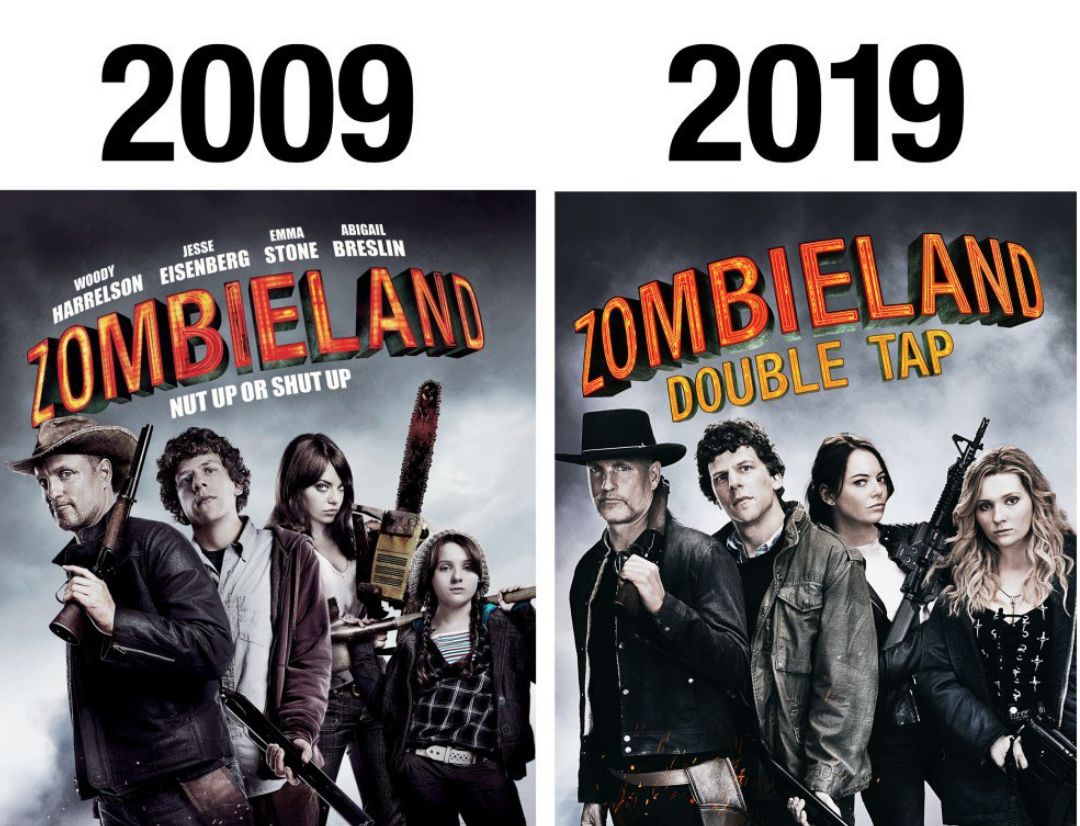 Zombieland 2 için ilk görsel yayınlandı! Ekip yine tam kadro