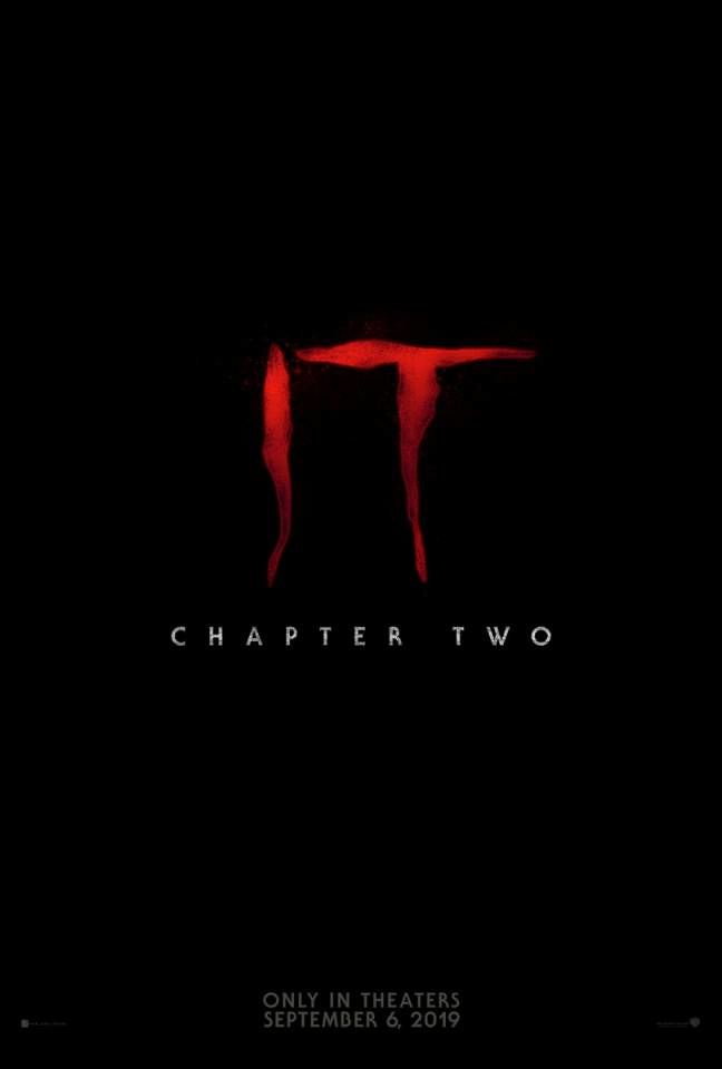It: Chapter Two için oldukça sade bir poster yayınlandı