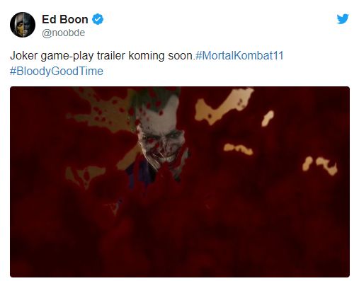 Mortal Kombat 11'in yeni karakteri Joker'in videosu yakında yayınlanacak