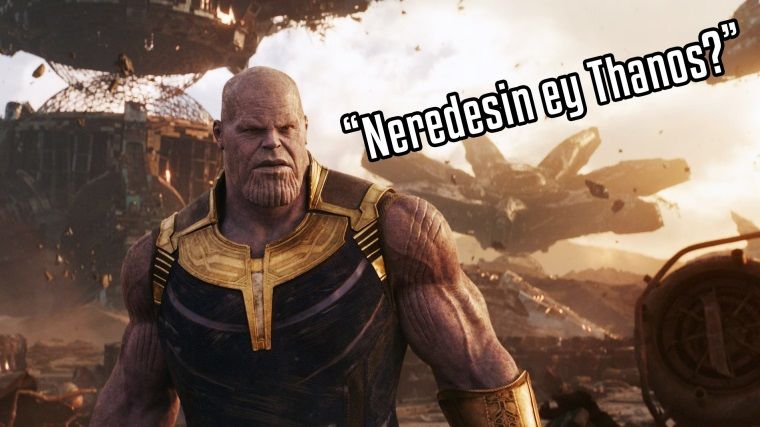 Avengers: Endgame'de Thanos'la alakalı çarpıcı iddia