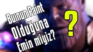 Paint'te çizilen Thanos resmi, Marvel hayranlarının dikkatini çekti