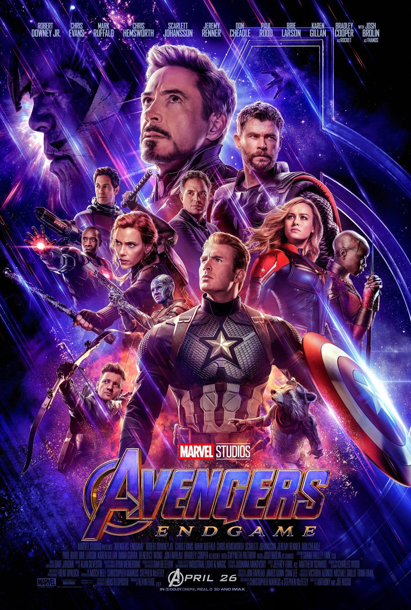 Avengers Endgame filminin posteri yayınlandı