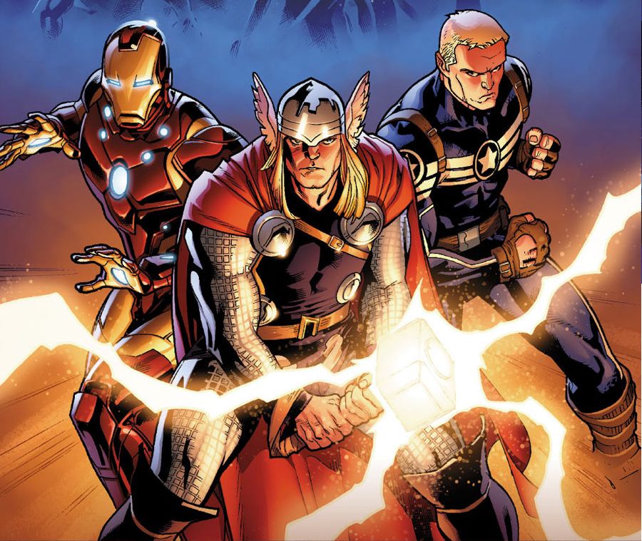 Marvel hayranları Avengers Trinity'i tekrar bir arada göreceği için heyecanlı
