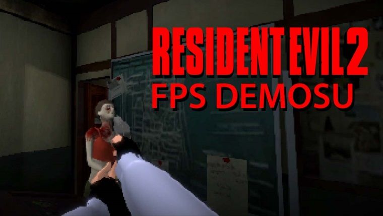 Resident Evil 2 Remake FPS Demosu