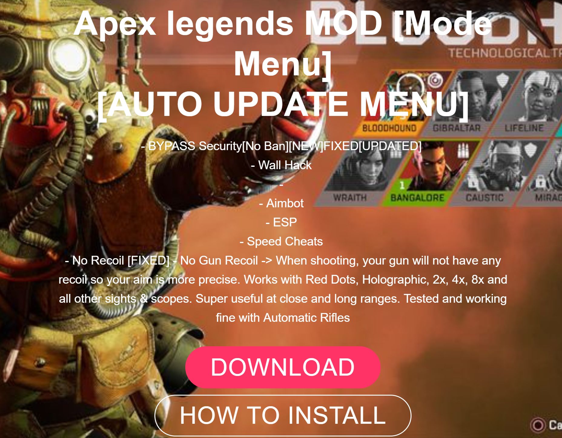 Apex Legends'ın başı daha ilk günden hileler ile derde girdi