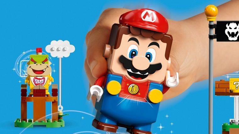 Lego ve Nintendo işbirliğinden Lego Mario çıktı