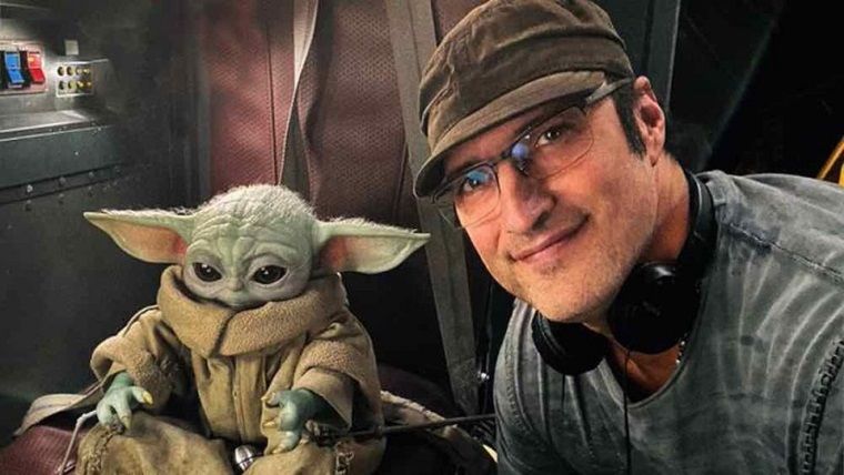 Robert Rodriguez, Baby Yoda ile olan kamera arkası videosunu paylaştı