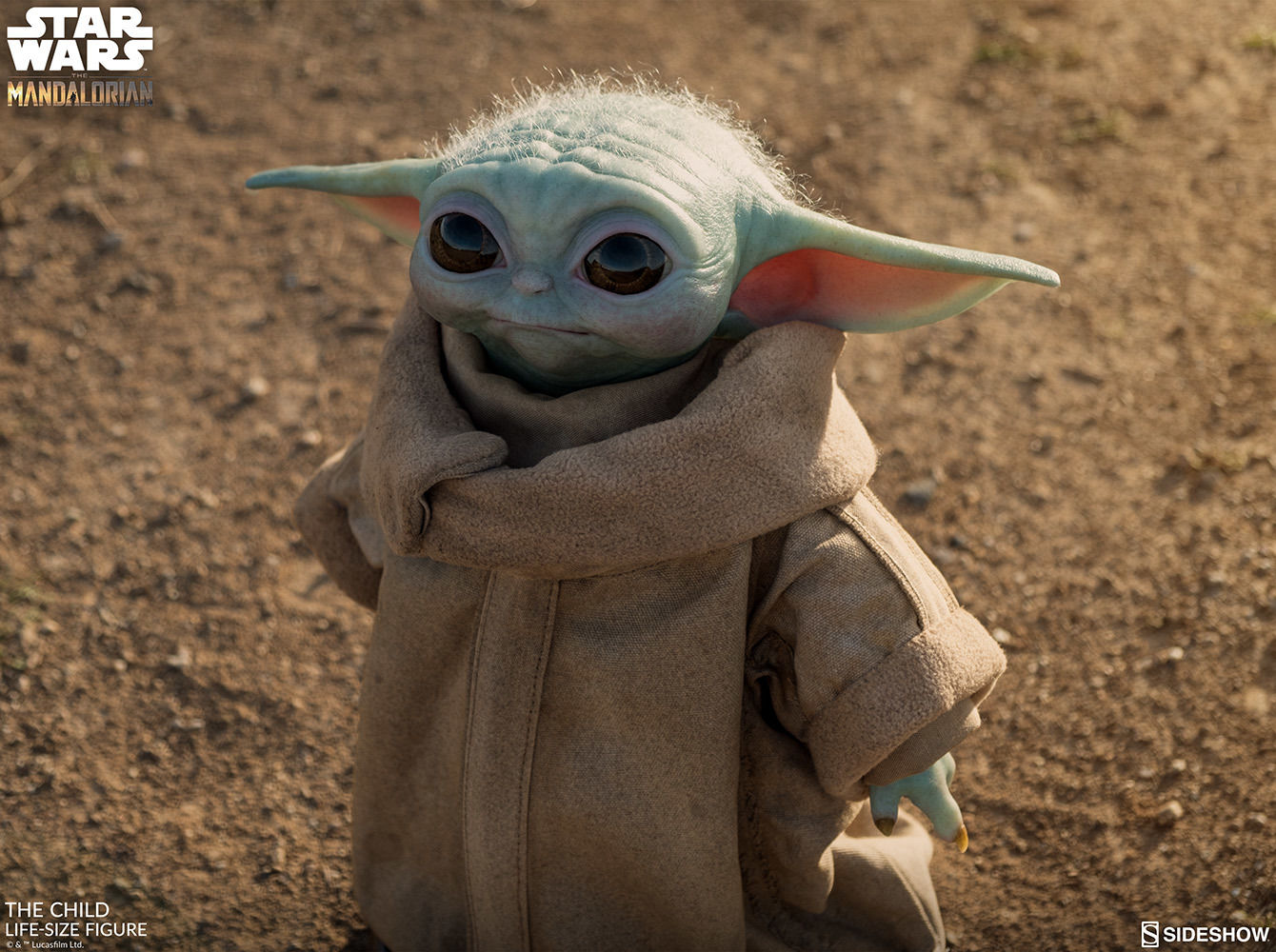 Gerçek boyutunda Baby Yoda figürü satışa çıkıyor