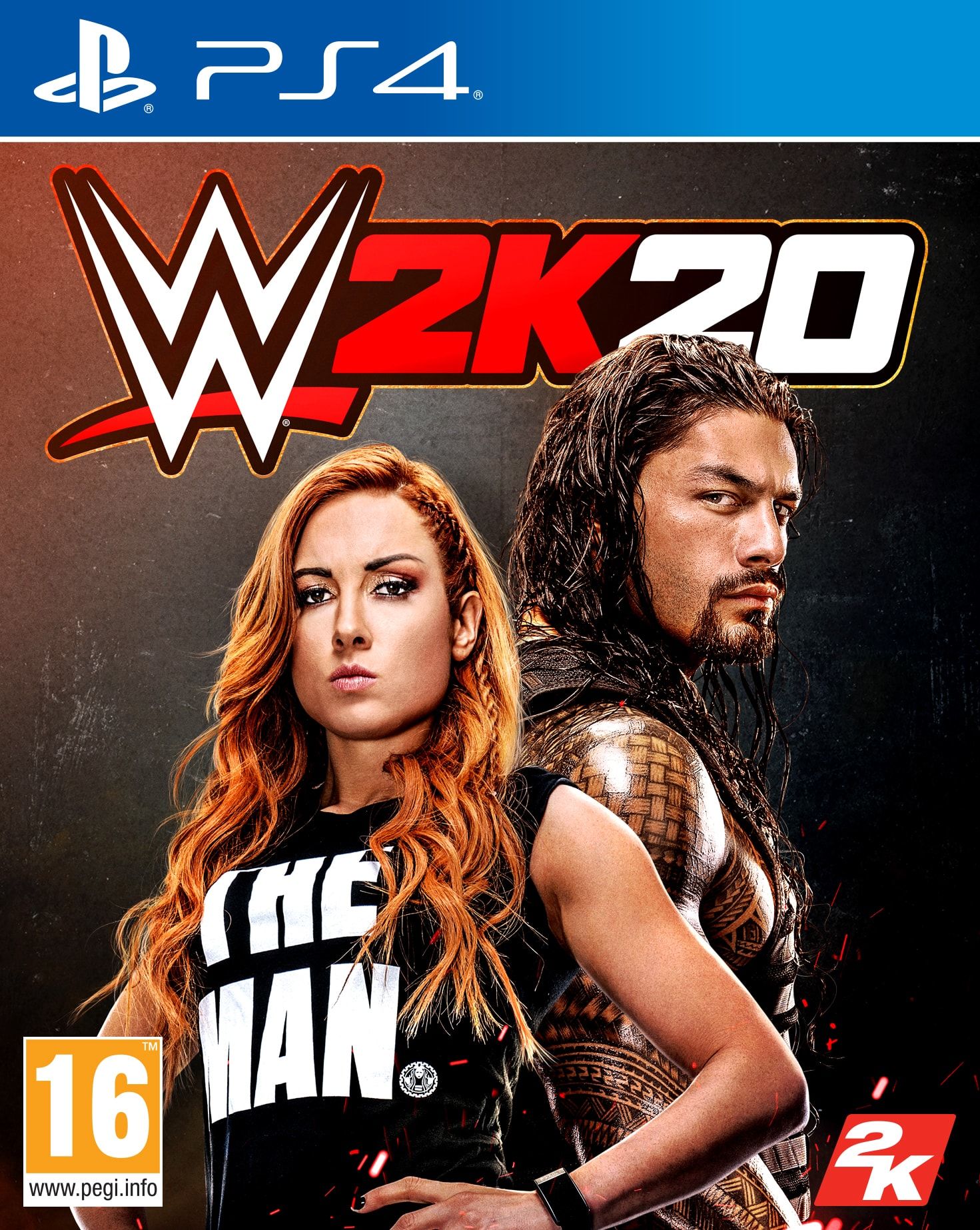 WWE 2K20 kapağını Becky Lynch ve Roman Reigns süsleyecek