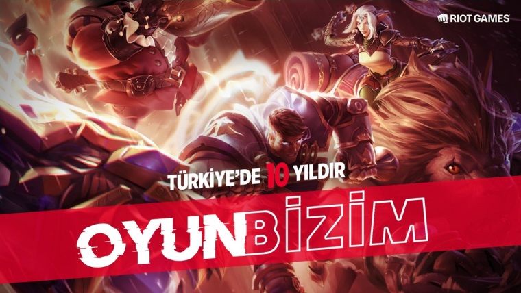 League of Legends Türkiye'de kaç hesap açıldı?