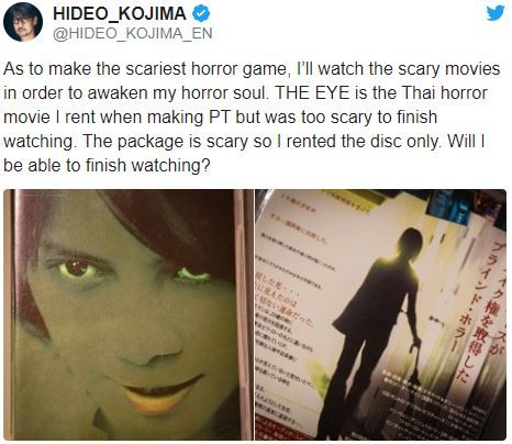 Hideo Kojima'nın sonraki projesi bir korku oyunu olabilir