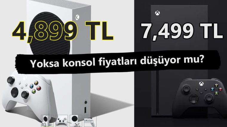 Xbox Series X / S konsollarının fiyatları düştü (Güncellendi)