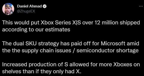 Xbox Series X/S PS5 kadar iyi satış yapabilir