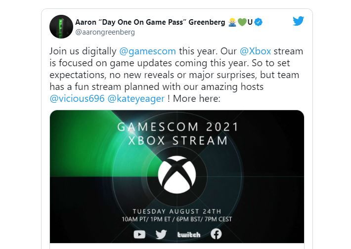 Gamescom'da Xbox sunumu yapılacağı açıklandı