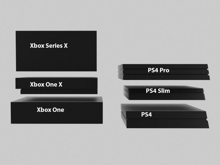 Xbox Series X ne kadar yer kaplayacak?  Kıyaslama görselleri yayınlandı