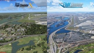 Microsoft Flight Simulator grafik karşılaştırma videosu