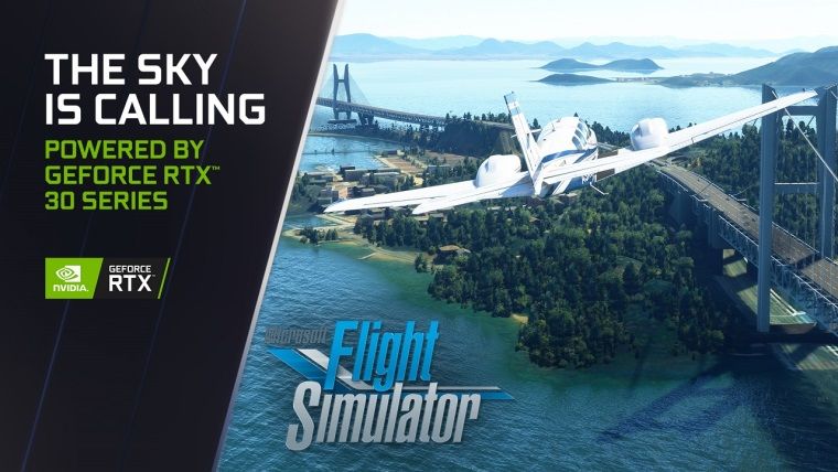 Microsoft Flight Simulator RTX 30 serisi güncellemesi