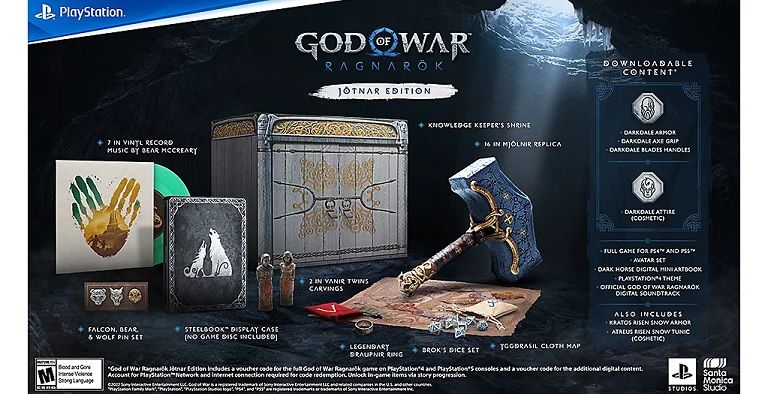 God of War Ragnarök Jötnar Edition karaborsaya düştü bile