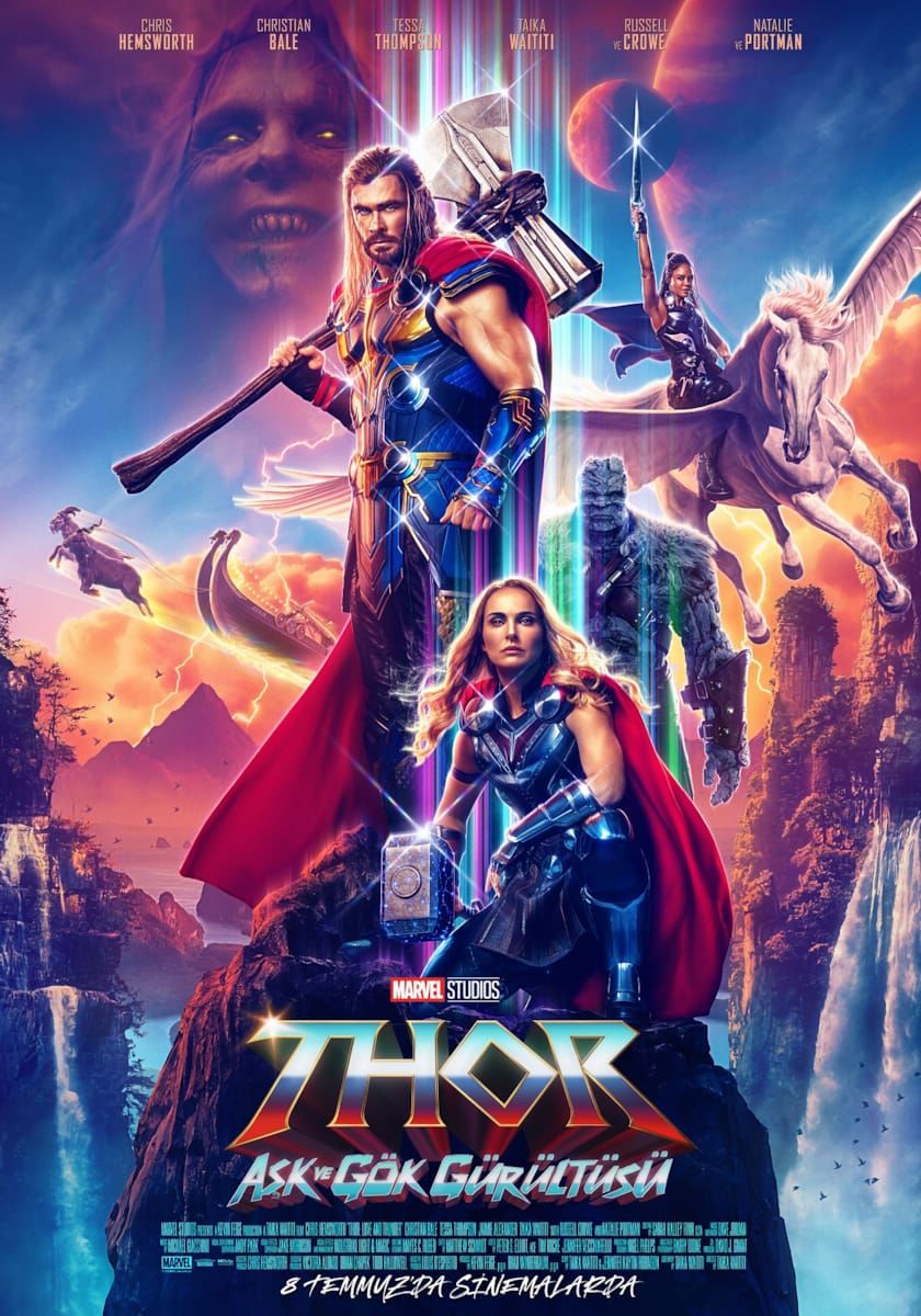 Thor: Love and Thunder filmi için yeni bir fragman