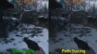 Resident Evil Village, RTX 4080 ile Path Tracing Modu