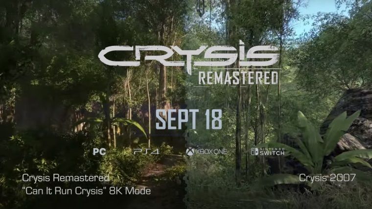 Crysis Remastered 8K videosu enfes görünüyor