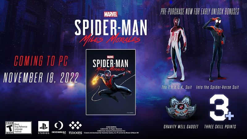 Spider-Man: Miles Morales PC çıkış tarihi açıklandı