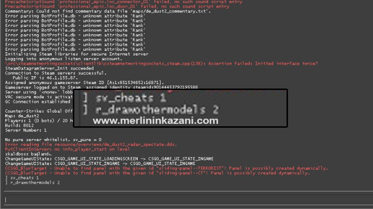 csgo wallhack kodu nereye yazılır? hile konsolu