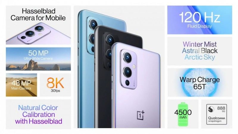 OnePlus 9 ve 9 Pro tanıtıldı