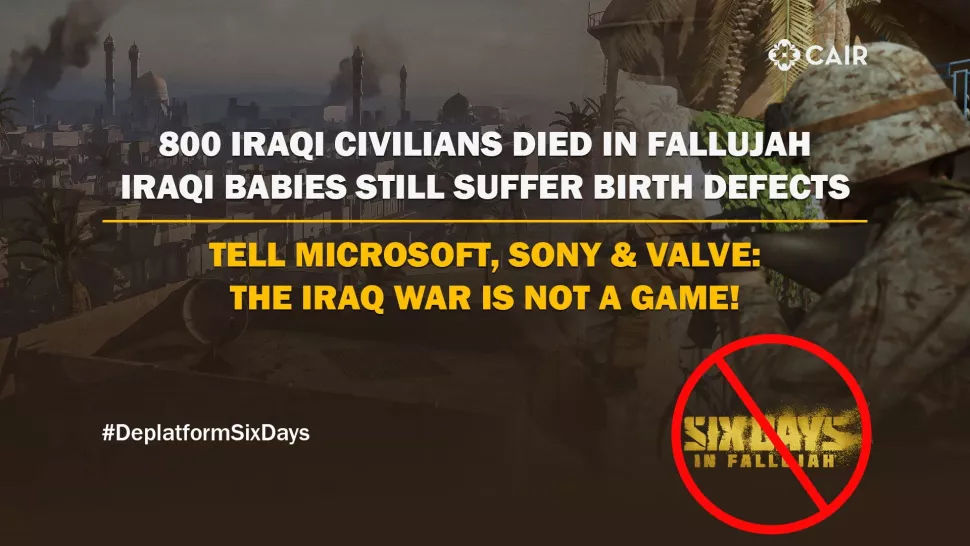 Six Days In Fallujah'a tepki: 'Irak savaşı oyun değildir'