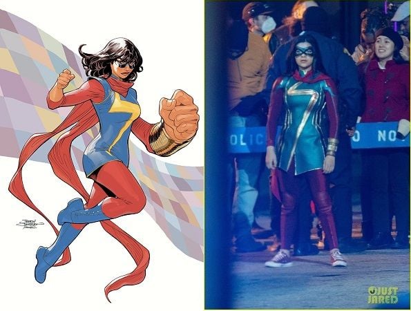 Ms. Marvel dizisinden ilk fotoğraflar gelmeye başladı