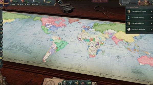 Victoria 3 Türkçe dil desteği ile çıktı