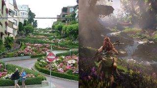 Horizon: Forbidden West ile gerçek mekanları kıyasladılar