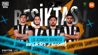 PMPL Türkiye Lig Aşamasının birincisi Beşiktaş Esports oldu