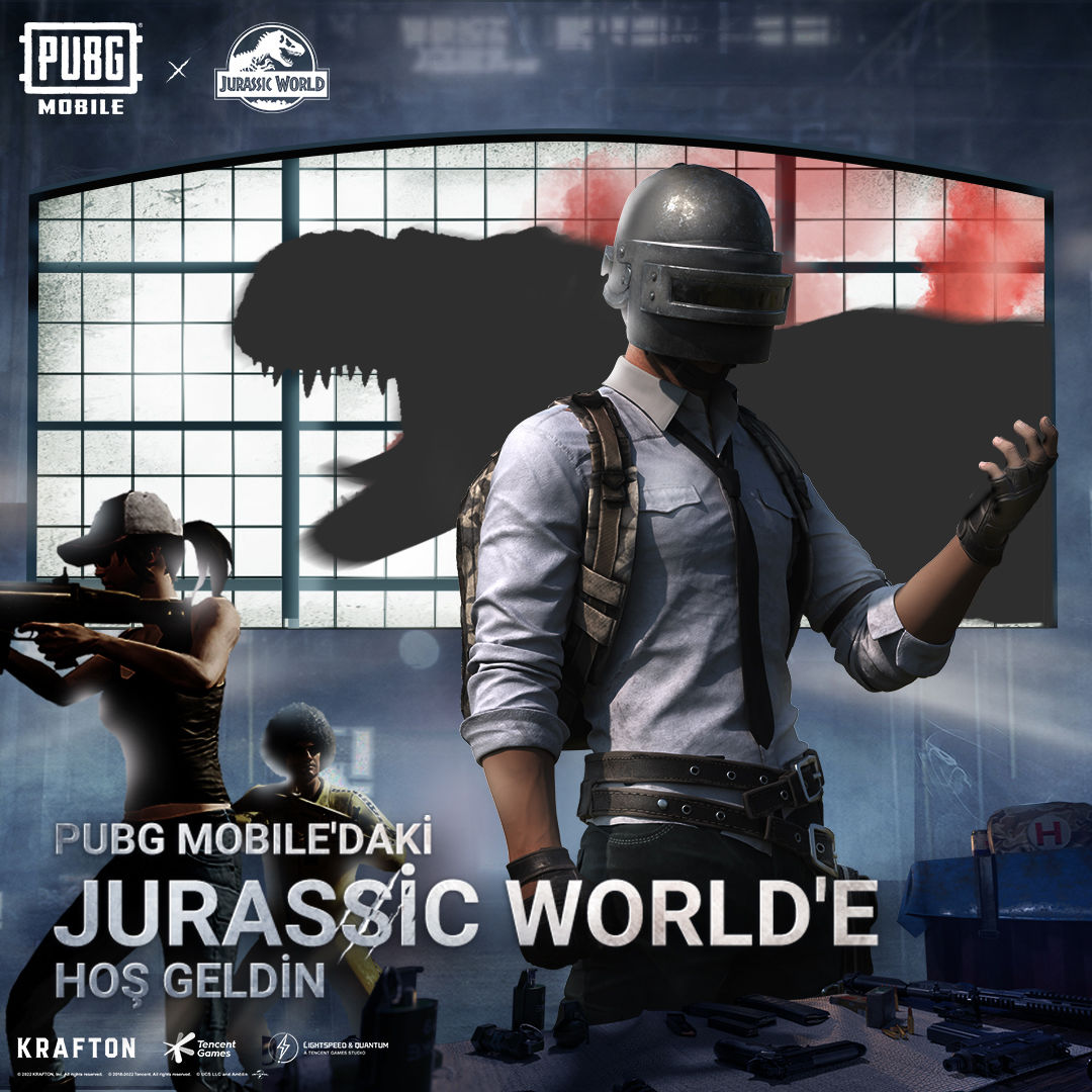 PUBG Mobile & Jurassic World: Hakimiyet işbirliği duyuruldu