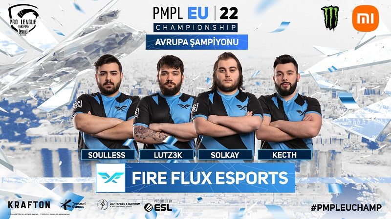 Türk takımı Fire Flux, PMPL Avrupa şampiyonu oldu