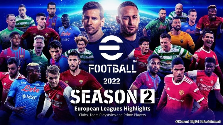 PES 2021 mobil sürümü eFootball 2022 olarak güncelleniyor