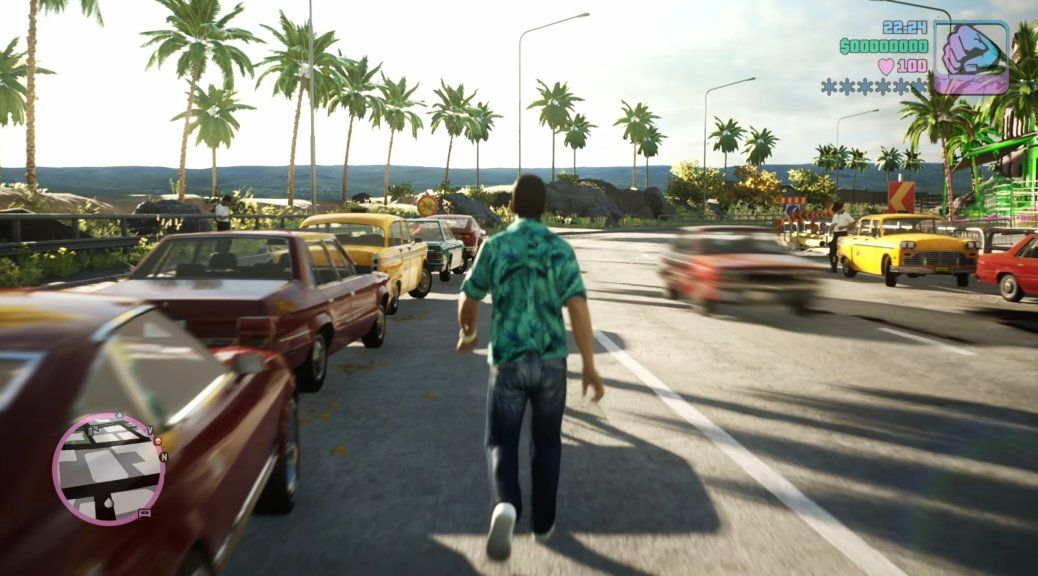 GTA Vice City Remake Unreal Engine 5 ile ateş ediyor