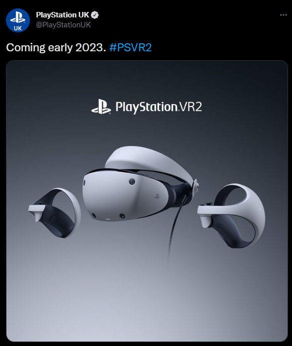 Sony PlayStation VR 2'nin 2023'te çıkacağını onayladı