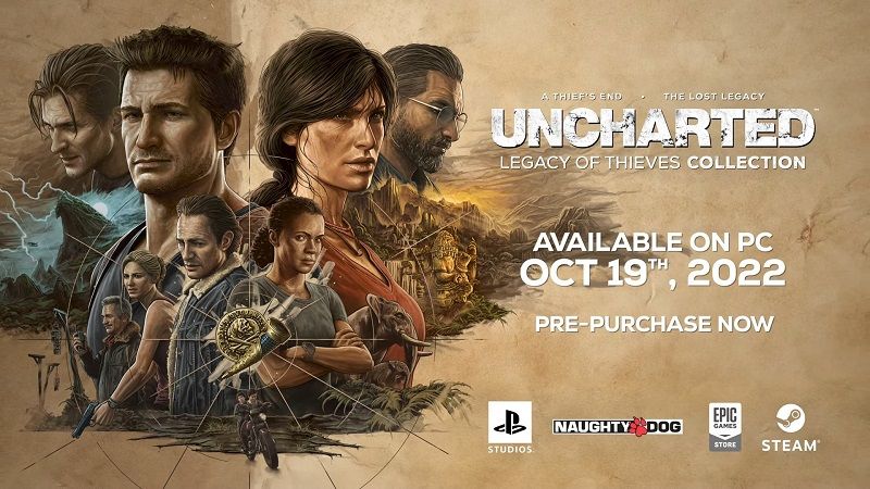 Uncharted: Legacy of Thieves Collection PC çıkış tarihi resmen açıklandı
