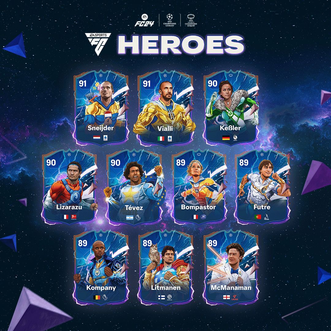 EA SPORTS FC 24’e Ultimate Team Heroes geliyor
