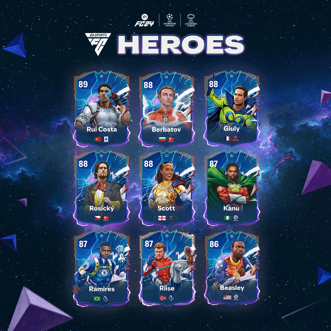 EA SPORTS FC 24’e Ultimate Team Heroes geliyor
