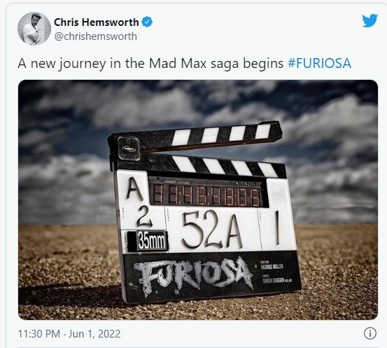 Mad Max Furiosa filminin çekimleri başladı